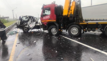 Выехал на главную и собрал два грузовика. Как произошло смертельное ДТП на трассе под Тосно